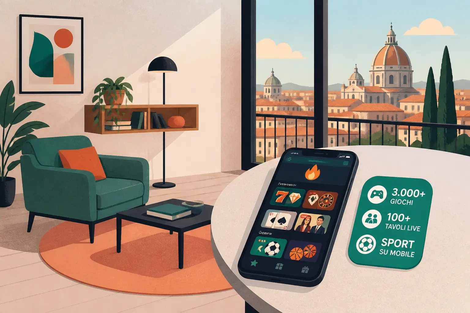 App Ardente Casino per Italia su mobile visual guide for Ardente Casino